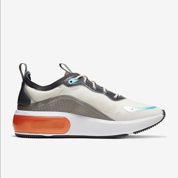 nike air max dia grey and orange